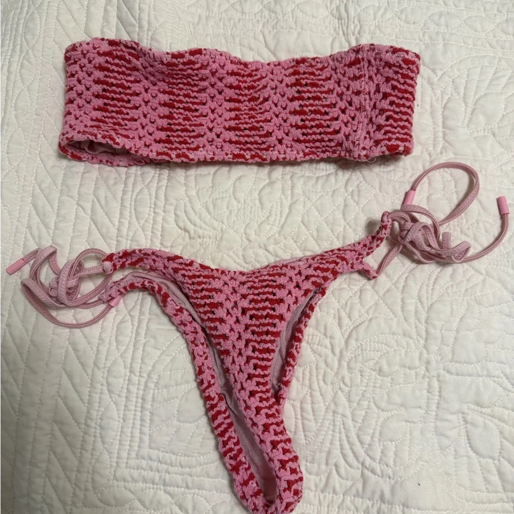 triangl swimwear crocheted bikini